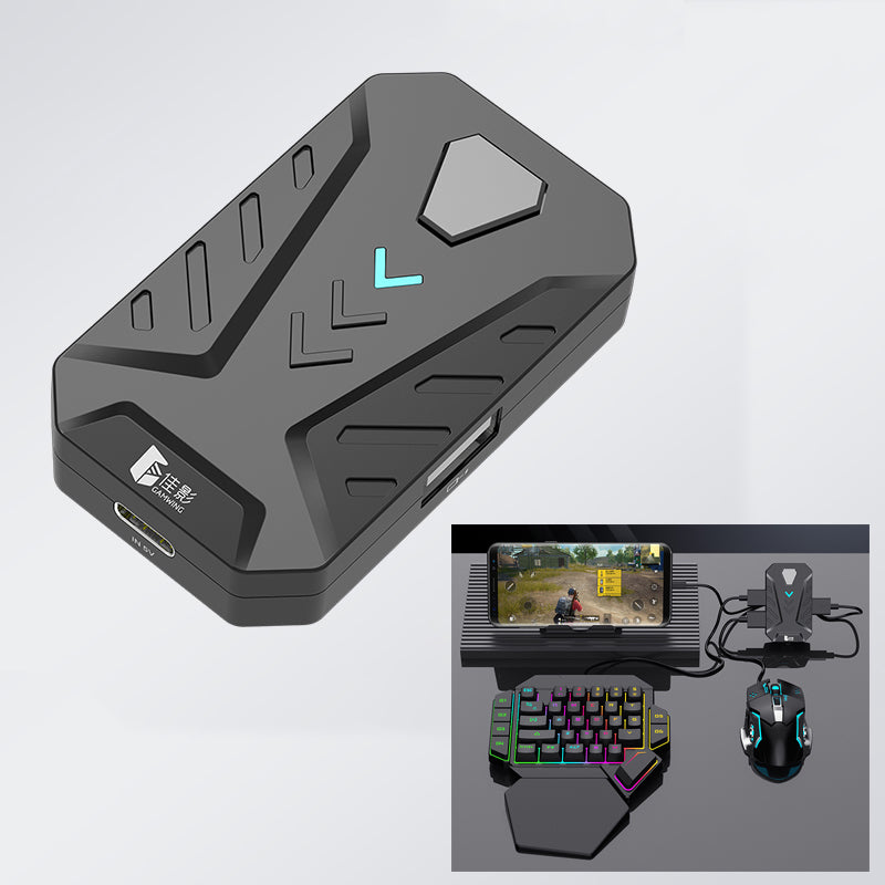 GAMWING MIX Lite Mobile Gaming Keyboard and Mouse Converter Wired Connection GAMWING MIX Lite Mobile Gaming Keyboard and Mouse Converter Wired Connection